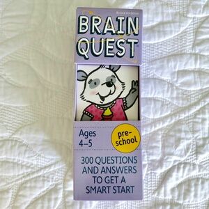 Brain Quest Learning Cards (2 deck) Ages 4-5